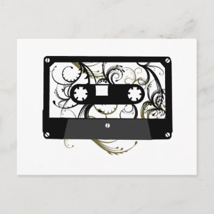 Cassette Tape Postcard