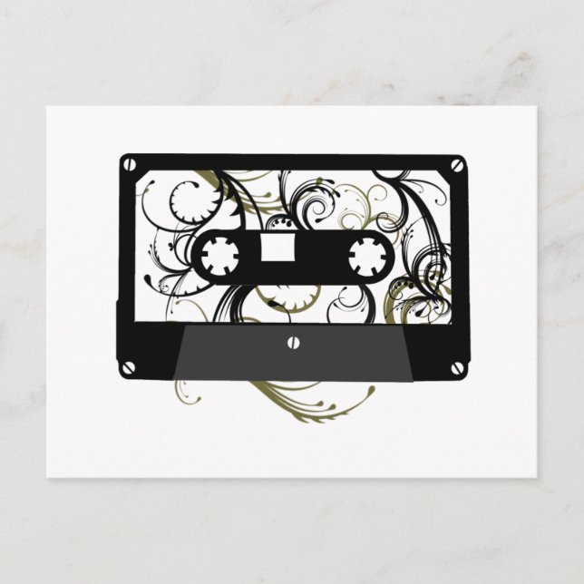 Cassette Tape Postcard (Front)