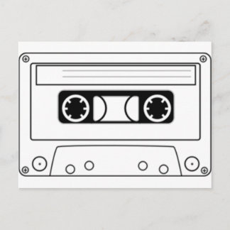 Cassette Tape Postcard