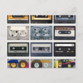 Cassette Tape Postcard