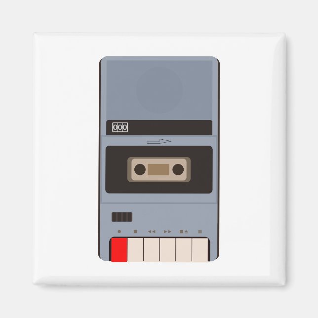 Cassette Tape Recorder Magnet (Front)