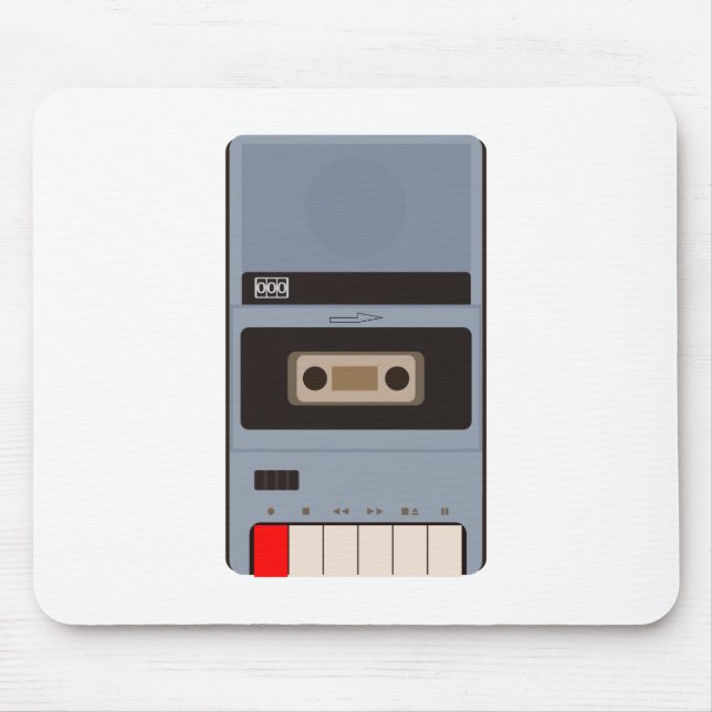 Cassette Tape Recorder Mouse Mat (Front)