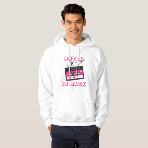 Cassette Tape Retro 80's Groovy Music Hoodie