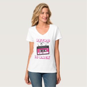 Cassette Tape Retro 80's Groovy Music T-Shirt