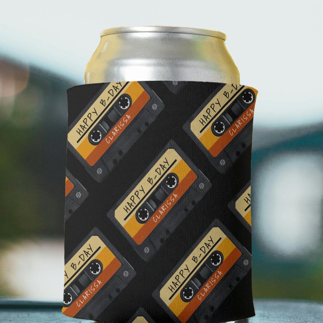 Cassette Tape Retro Birthday Party Can Cooler (Cassette Tape Retro Birthday Party Can Cooler
)