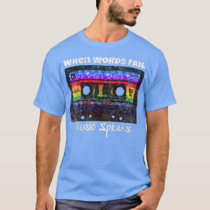 Cassette Tape Retro Music 90s Rave House Techno T-Shirt