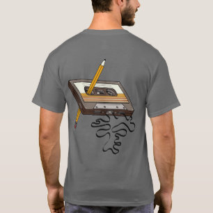 Cassette Tape Retro Rewind 80’s Style T-Shirt