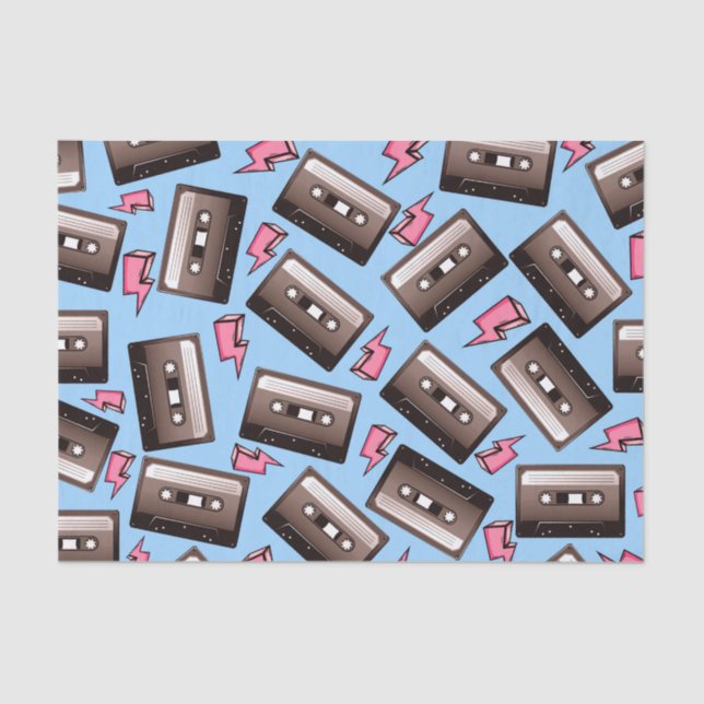 Cassette tape tissue paper (Front)