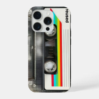 Cassette Tape Transparent Retro Mixtape 80s Aesthe iPhone 15 Pro Case