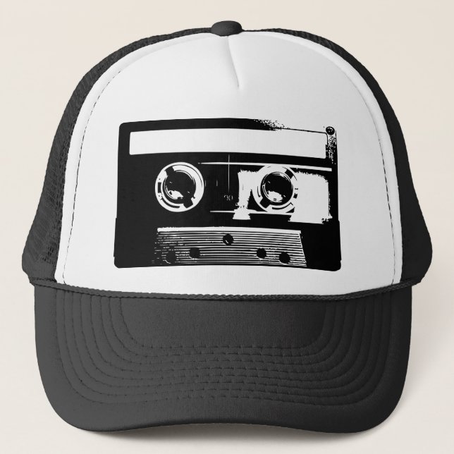 Cassette Tape Trucker Hat (Front)