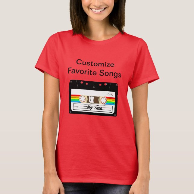 Cassette Tape Vintage T-Shirt (Front)