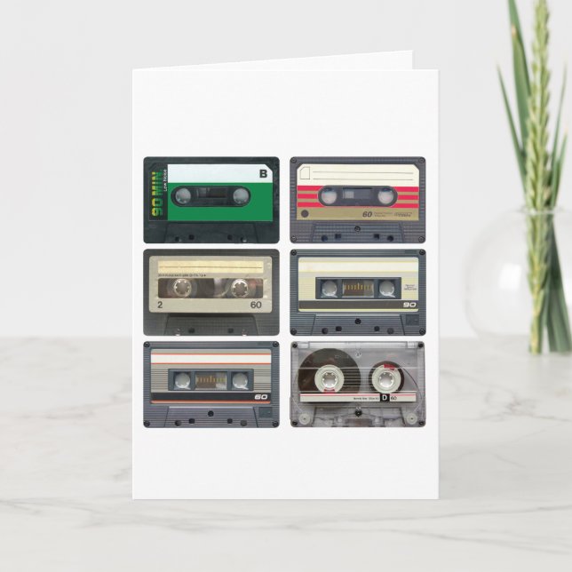 Cassette Tapes Card (Front)