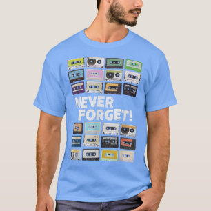Cassette Tapes Mixtapes 1980s Music T-Shirt