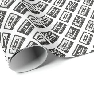 Cassette Tapes Wrapping Paper