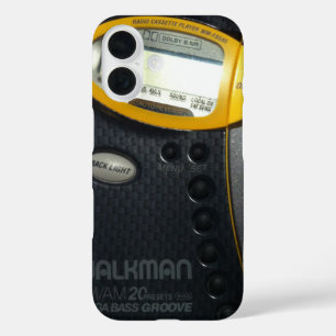 Cassette Walkman iPhone 16 Case