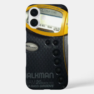 Cassette Walkman iPhone 16 Case