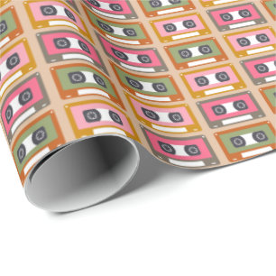 Cassette Wrapping Paper