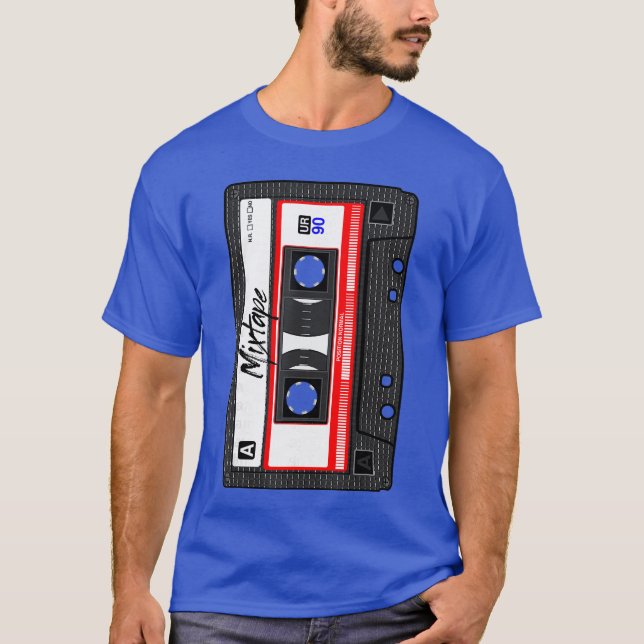 Cassetteape Music Mi Audio 90s Party 80s Outfit Ca T-Shirt (Front)