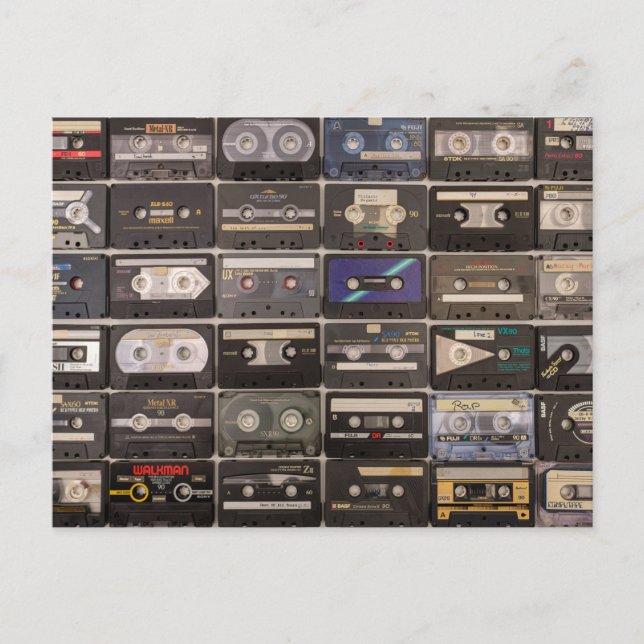 Cassettes Postcard (Front)