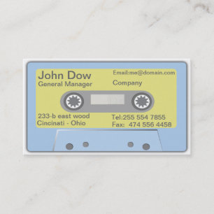 cassettes VOL1 Business Card
