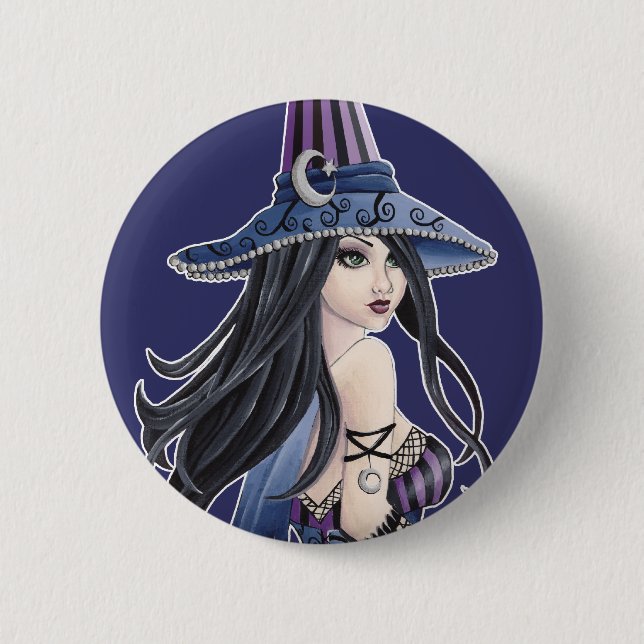 Cassia - Witch Button (Front)