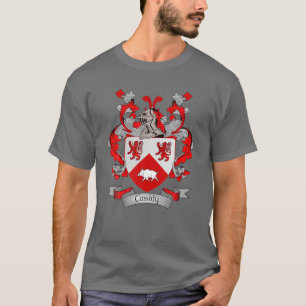 Cassidy Coat Of Arms   Cassidy Surname Family Cres T-Shirt