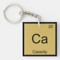 Cassidy Name Chemistry Element Periodic Table
