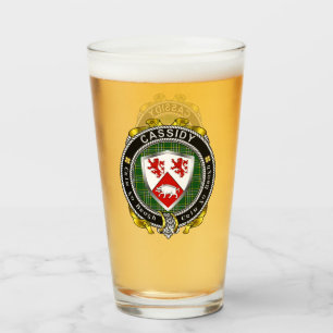Cassidy/O'Cassidy  Irish Beer Glass