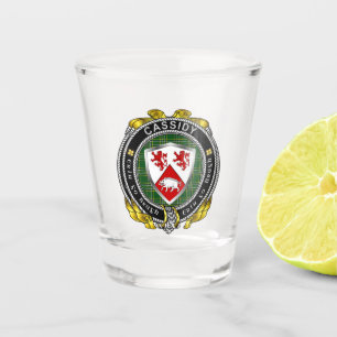 Cassidy/O'Cassidy Irish Shield Shot Glass