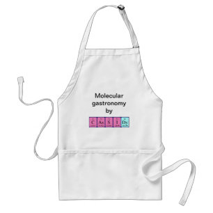 Cassidy periodic table name apron