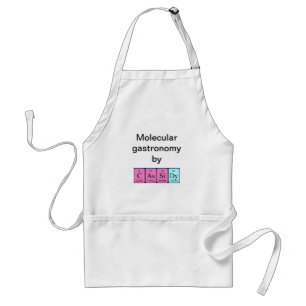 Cassidy periodic table name apron