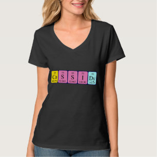Cassidy periodic table name shirt
