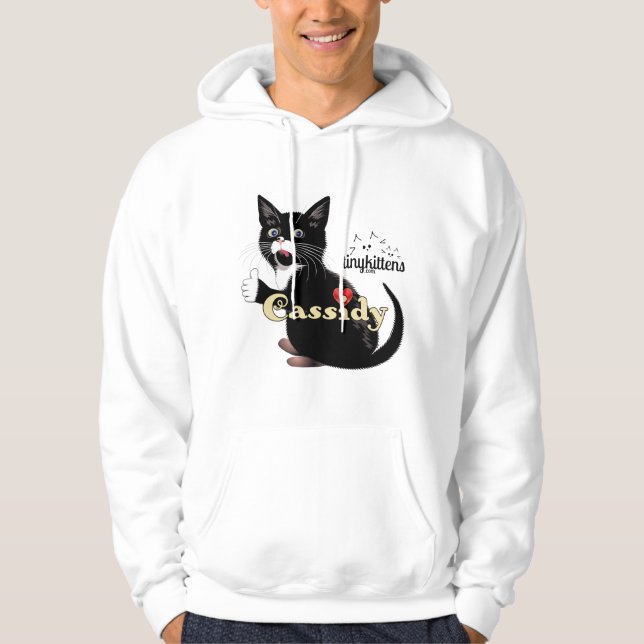 Cassidy TinyKittens Hoodie (Front)