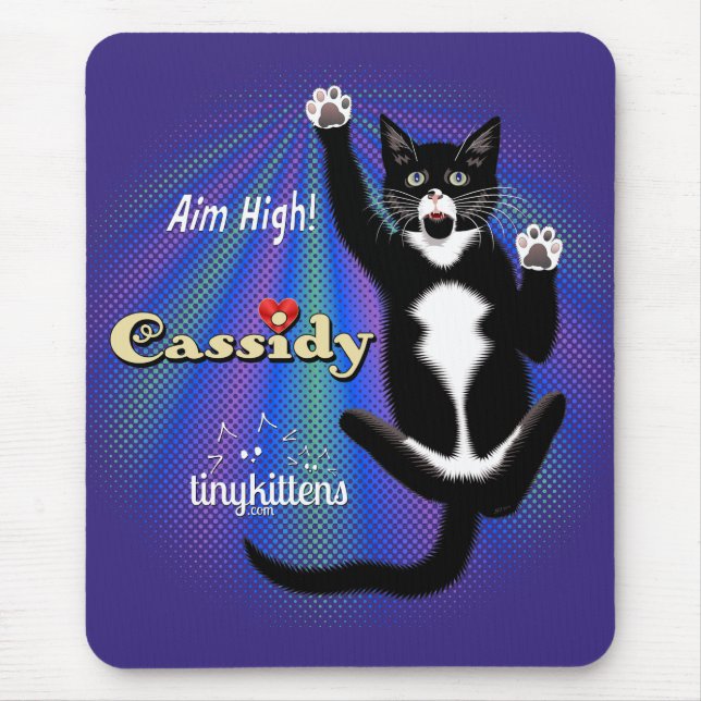 Cassidy TinyKittens Mouse Mat (Front)
