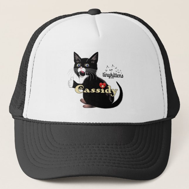 Cassidy TinyKittens Trucker Hat (Front)