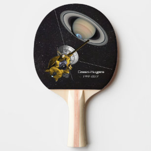 Cassini Huygens at Saturn Ping Pong Paddle