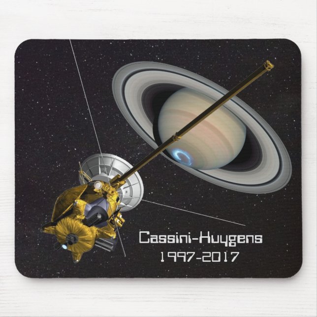 Cassini Huygens Mission to Saturn Mouse Mat (Front)