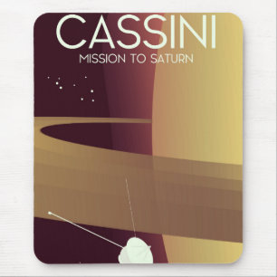 Cassini Mission to Saturn Mouse Mat