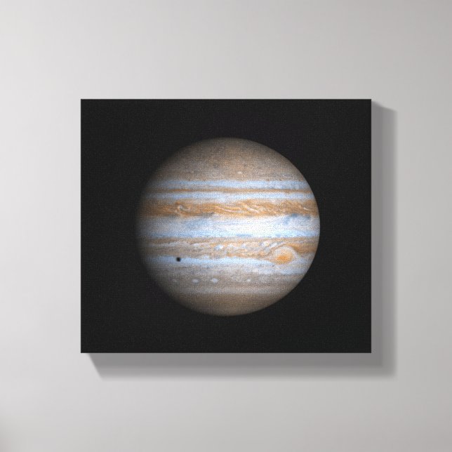 Cassini View of Jupiter NASA Canvas Print (Front)