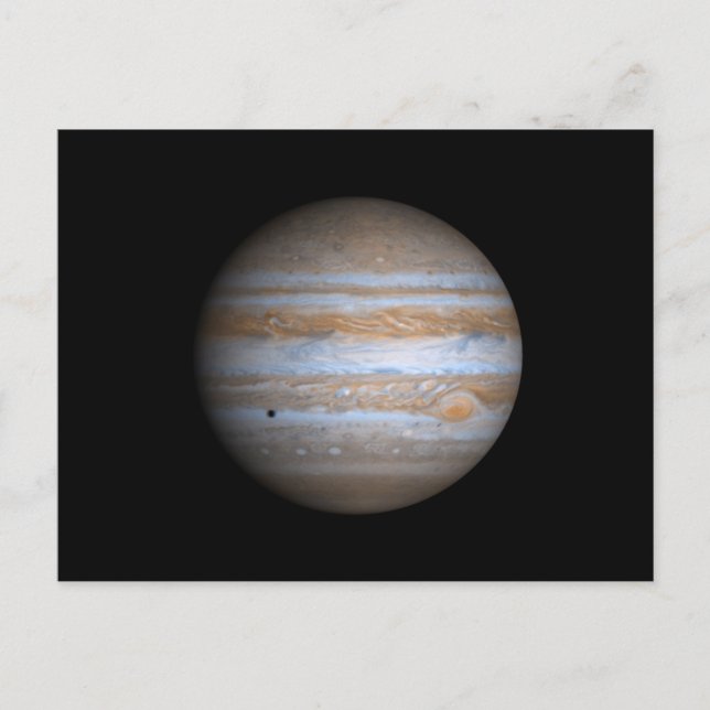 Cassini View of Jupiter NASA Postcard (Front)