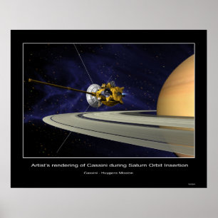 CassiniMission-PIA03883 Poster