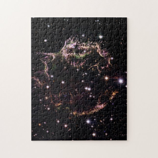Cassiopeia A Jigsaw Puzzle (Vertical)