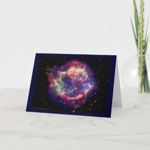 Cassiopeia A Supernova ... Death Becomes Her Card