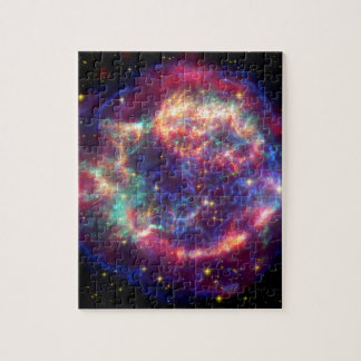 Cassiopeia A Supernova ... Death Becomes Her Jigsaw Puzzle