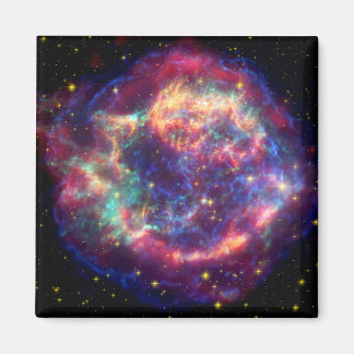 Cassiopeia A Supernova ... Death Becomes Her Magnet