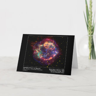 Cassiopeia A Supernova Remnant–Chandra X-ray Obser Card