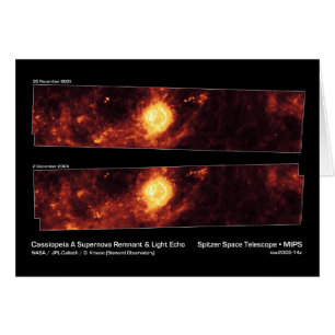 Cassiopeia A Supernova Remnant & Light Echo NASA
