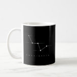 Cassiopeia Constellation Astronomy Space Coffee Mug<br><div class="desc">Exquisite design showcasing the illustrious Cassiopeia constellation,  an awe-inspiring representation of celestial beauty and fascination.</div>