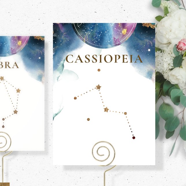 Cassiopeia Constellation, Celestial Table Number (Creator Uploaded)