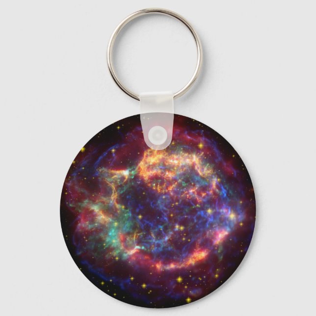 Cassiopeia Constellation Key Ring (Front)